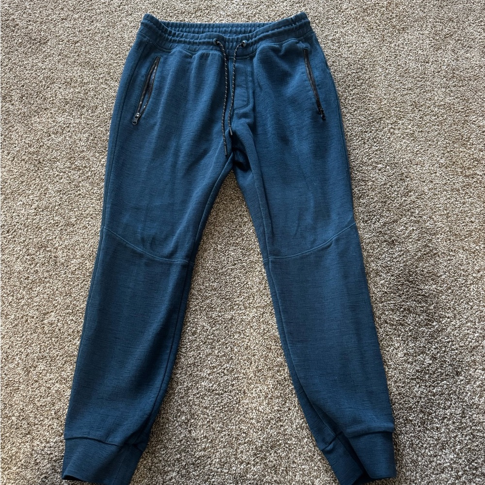 Mens Blue Jogger Pants